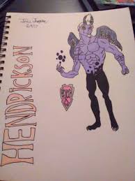 Holy Knight Grand Master Hendrickson In Gary Demon Form From The Seven Deadly Sins By Terri Thompson Aka Star 5 Seven Deadly Sins The Grandmaster The Seven