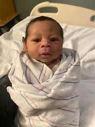 My 7 Ibs 4.5 oz baby born 9.23. Welcome to the world my heart. #boymom 💙