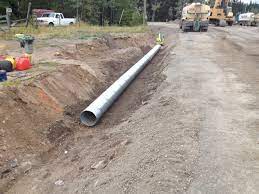 The depth will depend on how much water you need to funnel away. Culvert Maintenance Responsibilities On Bc Highways Tranbc