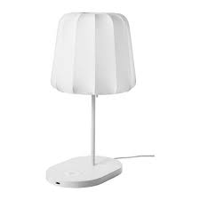 The lxory bedside lamp wirelessly charges at 9w. Varv Table Lamp Wireless Charging 802 807 04 Reviews Price Where To Buy