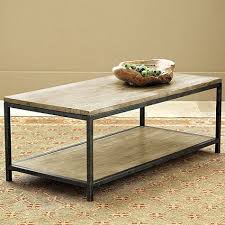 Ballard designs sells their table for $599 and i was able to build my own for $35 in lumber! Durham Cocktail Table Ballard Designs Coffee Table Coffee Table Metal Frame Rectangular Coffee Table