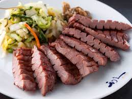 A kobe beef steak is being precisely cut on the hot plate. 6 Delectable Japanese Beef Dishes From Gyutan To Hambagu Savor Japan Japanese Restaurant Guide