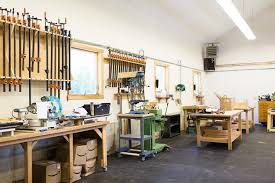 Turn your garage, workshop or gym into a showroom with our high quality pvc floor tiles! New Rubber Workshop Floors Huston And Company