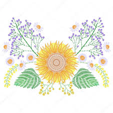 You can change your mind at any time by clicking the unsubscribe link on any email you receive from us. Embroidery Sunflower Template With Wildflowers Chamomile Vector Fashion Embroidered Floral Ornament Fancywork Pattern For Textile Fabric Traditional Folk Decoration Premium Vector In Adobe Illustrator Ai Ai Format Encapsulated