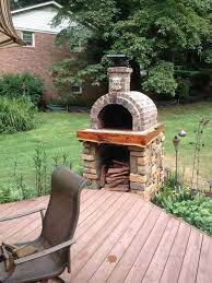 20 Artistic Pizza Oven Area In Backyard Decoratoo Backyard Kitchen Diy Diy Outdoor Fireplace Backyard Patio