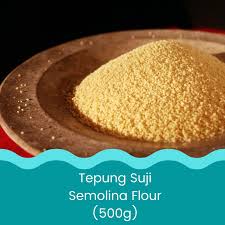 1 1/2 cawan tepung suji 4 cawan santan cair 1 cawan gula pasir (atau secukup rasa) sedikit garam sedikit pewarna kuning. Suji Semolina Price Promotion Jun 2021 Biggo Malaysia