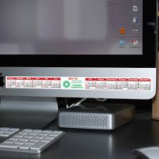 Free printable monitor strip calendars. Kwik Stik C Horizontal Strip Calendars Kwv 43 Outlet4wallcalendars Com