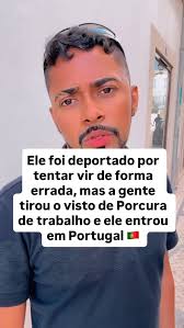 ✨ Ele tentou entrar em Portugal como turista e foi deportado., 🚫 Mas não  desistiu., 📑 Procurou nossa assessoria, aplicou para o visto certo…, ✅ E  hoje está vivendo legalmente em Portugal!, 💡 O preparo ...