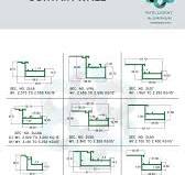 Aluminium Curtain Wall Section