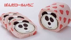 panda roll cake