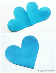 Use strips of red paper, plain or patterned, to decorate for a party, in the classroom, around the house or for a special dinner with your loved ones. Homemade Heart And Flower Card Craft For Kids Buggy And Buddy