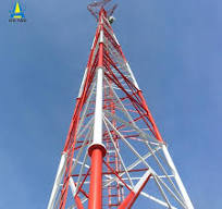 40m 50m Height Tubular Steel Telecom 100 FT Wind Turbine Generator Tower