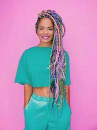 I think this hairstyle is super affordable for anyone that has a short fro like myself and just wants a new look for back to school. 240 Yarn Braids Ideas Natural Hair Styles Hair Styles Braided Hairstyles