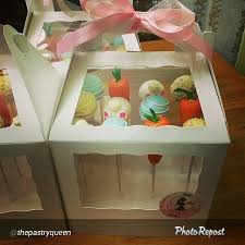 3287x3288 8 1 2 x 6 x 8 white white cake pop box set for sticks 50 count cake pop boxes easter cake pops cupcake packaging white cake pop box set for sticks