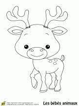 coloriage bebe animaux trop mignon dessin renne ninjago nya for girls ninja go lego imprimable
