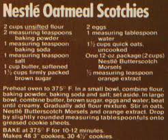 The Original And Best Nestle Oatmeal Scotchies Recipe Oatmeal Scotchies Oatmeal Butterscotch Cookies Nestle Oatmeal Scotchies Recipe