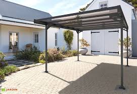 Carport En Metal Aluminium Acier Et Polycarbonate 5 X 3 M Mistral Polycarbonate Carport Aluminium Acier
