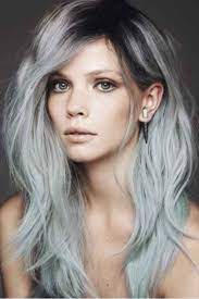 15 Surprisingly Gorgeous Ways To Rock Colorful Roots Long Gray Hair Hair Styles Hair Inspiration