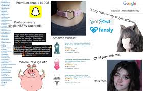 OnlyFans girl on reddit starter pack : r/starterpacks