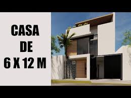 Casas de colombia en la base de datos de encuentra24.com cada anuncio de venta de casas han sido publicados online por inmobiliarias y personas particulares. Casa De 6 X 12 M Desain Rumah 6 X 12 M House Plans 6 X 12 M Roof Garden Youtube Diseno De Fachada De Casa Planos De Casas Medidas Planos De Casas