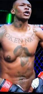 After trading verbal volleys thursday, middleweight champion israel adesanya (183.5 pounds) and challenger marvin vettori (184.5) both successfully made weight friday for the main event of ufc 263. Ufc Star Israel Adesanya Shocks With Flabby Right Peck As Other Fighters Point Out Bizarre Boob In Paulo Costa Win