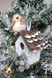 Welcome to christmas forest, where we ship fresh christmas wreaths to every state. Woodland Birdhouse Ornament Woodland Christmas Decor Diy Christmas Ornaments Christmas Crafts Diy
