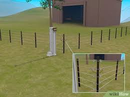 This section must be totally insulated. How To Make An Electric Fence 9 Steps With Pictures Wikihow