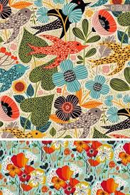 Maybe you would like to learn more about one of these? Helen Dardik Rebelwalls Wallpapers 2 Jpg 400 599 Floral Illustrations Pattern Colours That Go Together