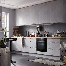 Check spelling or type a new query. Cuisine Berlin Gris Clair Mat L 180 Cm Avec Meuble Haut Et Bas Leroy Merlin