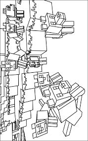 The game was developed by swede markus persson, then by the mojang development studio. Minecraft Christmas Colouring Pages Doraemon