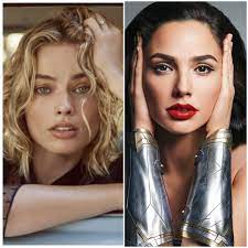 Margot Robbie and Gal Gadot: Who gives you a hour long sensual teasing  blowjob and who