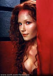 The gorgeous actress Raelee Hill Played Sikozu in the Scfi series Farscape 