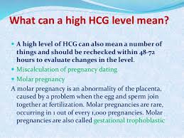 Beta Hcg And Pregnancy Dating Hcg Levels Chart During Pregnancy