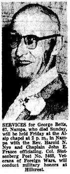 George Betts (1893-1960)