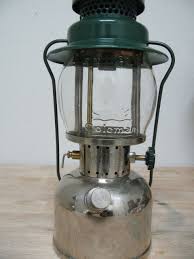 Coleman 242 With Embossed Globe 1920's | Lantern Candle Holders, Oil Lamps,  Lamp