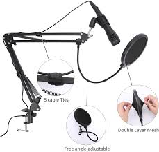 We offer over 30 voices for you to choose from. Buy Microphone Arm Stand Professional Adjustable Recording Microphone With 3 8 To 5 8 Screw Adapter Clip Extendable Mic Suspension Boom Heavy Duty Clamp For Blue Yeti Voice Over Online In Indonesia B08k7d9fj5