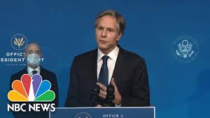 I had the honor and pleasure of working with him for years in washington and. Biden S Secretary Of State Nominee Antony Blinken Delivers Remarks Nbc News Youtube