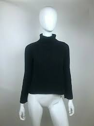 Cullen Brown Long Sleeve 100 Cashmere Turtle Neck Sweater