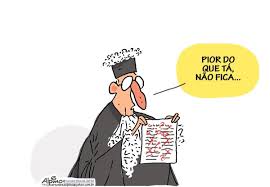 Resultado de imagem para conflito judiciário executivo charge