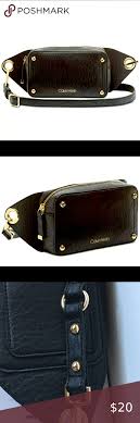 Calvin Klein Sonoma Belt Bag In 2020 Brown Leather Crossbody Bag Black Leather Handbags Belt Bag