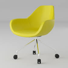 Shop online now for the best value. 3d Modern Yellow Leather Office Chair Turbosquid 1248698