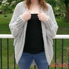 Yarn needle to weave in ends. 16 Crochet Cocoon Cardigan Patterns Crochet News