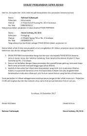 3521 downloads 5423 views 11kb size. Surat Perjanjian Sewa Ruko Yang Simple Dan Sederhana