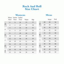 Rock And Roll Cowgirl Jeans Size Chart World Of Reference