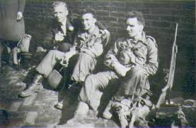 Paratroopers From 506th Pir 101st Airborne In Liberated Eindhoven Operation Market Garden September 1944 Operation Market Garden Market Garden Paratrooper