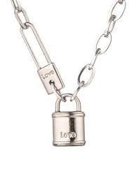 The Luxe Collection Candice Lock Pendant Necklace