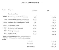 Des connaissances en charge vos tâches et travaux. Prix Et Exemple De Devis Pour Le Ravalement De Facade De Maison
