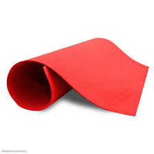 MICROPOROSO LISO 50CMX60CM ROJO