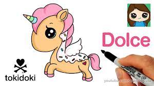 Draw So Cute A Sweet Unicorn Named Dolce Inspired From Facebook