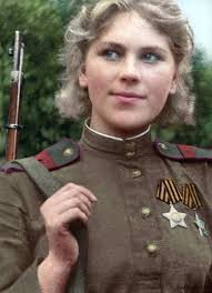 Female snipers in the Red Army at Stalingrad